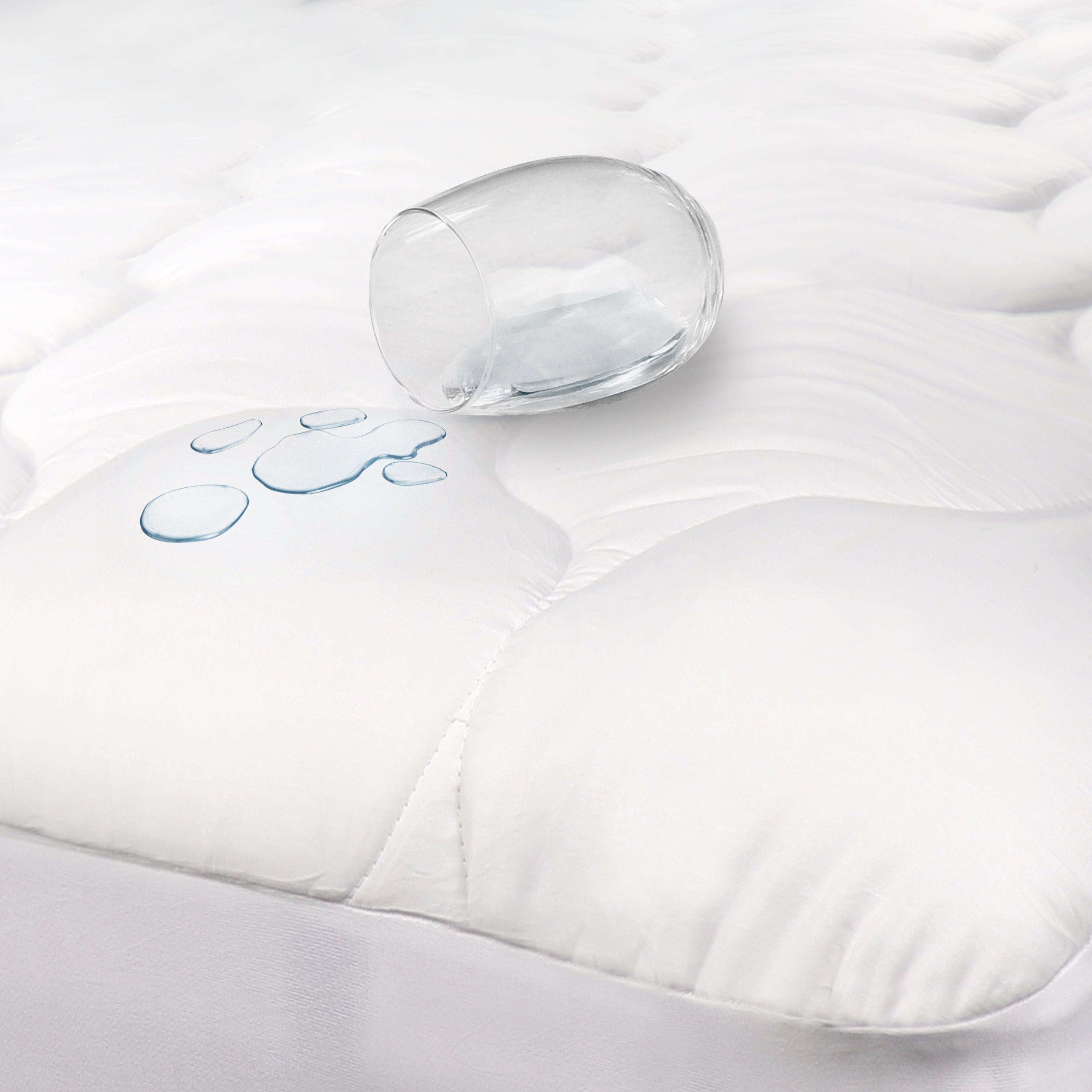 Buy Mattress Topper Memory Foam with Anti-Bacterial Fabric - Durfi